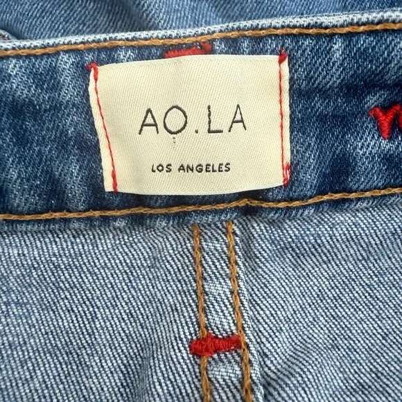 Alice + Olivia High Rise Cropped Wide Leg Jeans - Picture 9 of 13